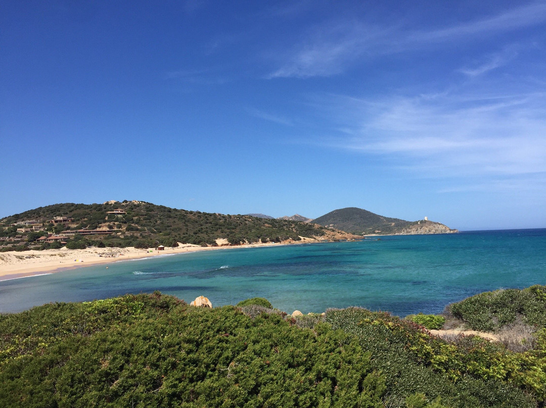 Spiaggia Su Giudeu景点图片