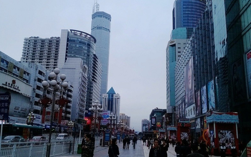 华强北路商业区-深圳市必去景点