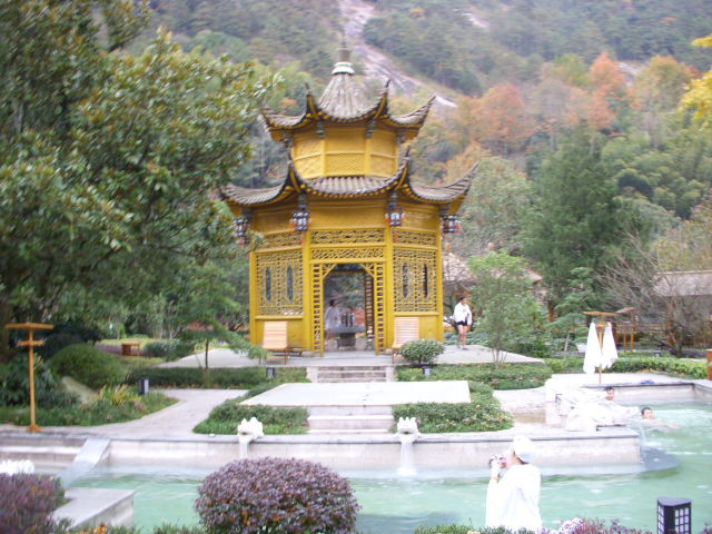 黄山温泉景点图片