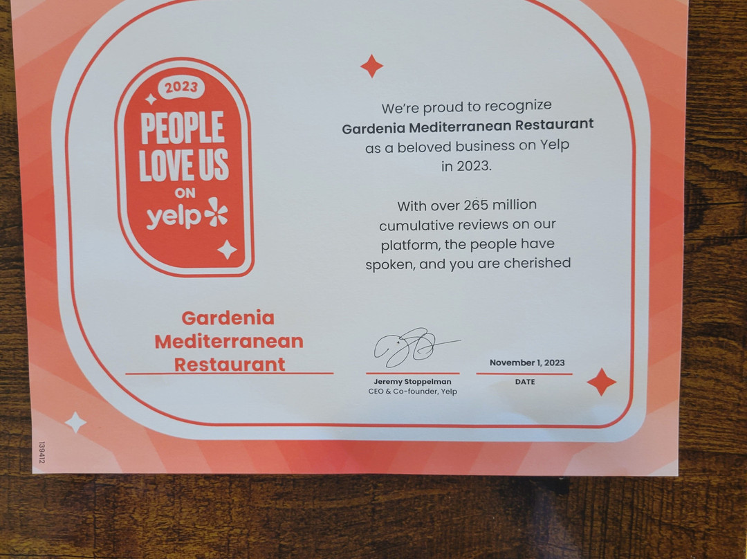 Gardenia Mediterranean Restaurant