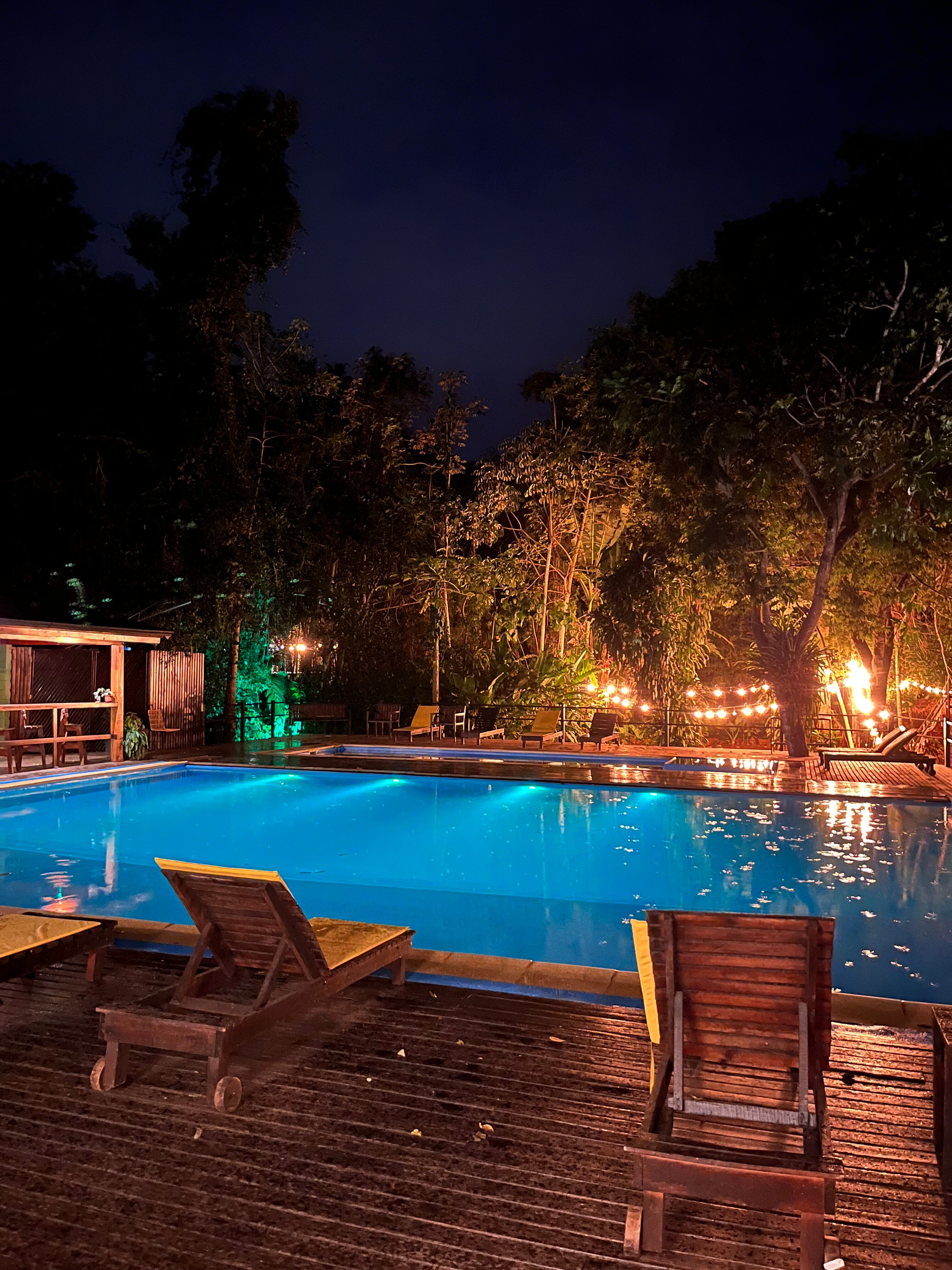 La Reserva Virgin Lodge-泳池