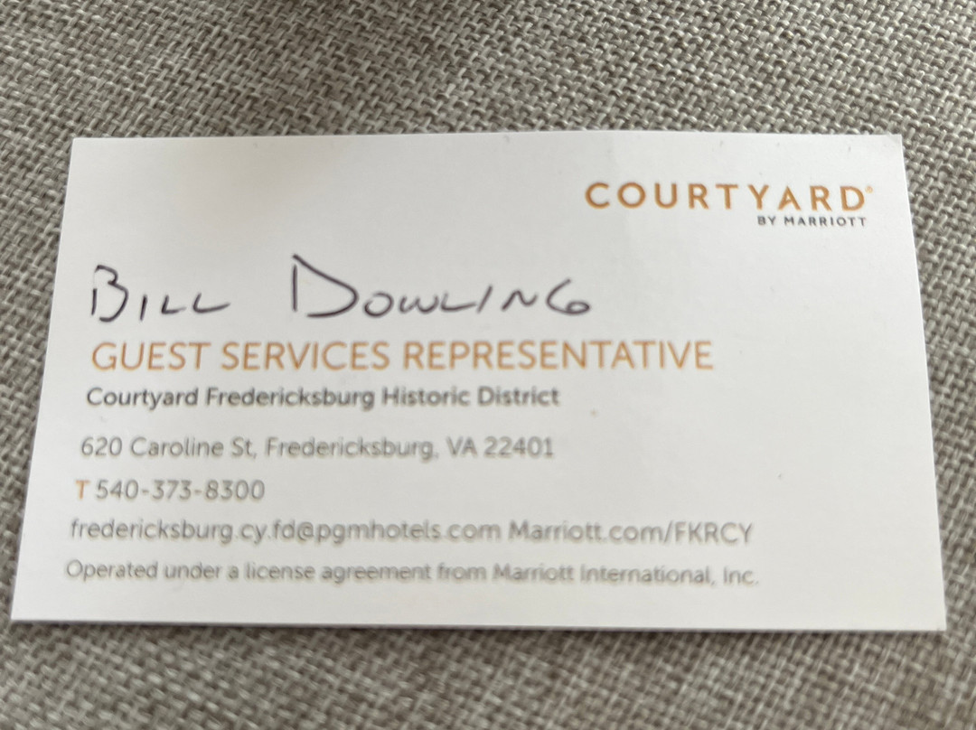 弗雷德里克斯堡历史区万怡酒店主图