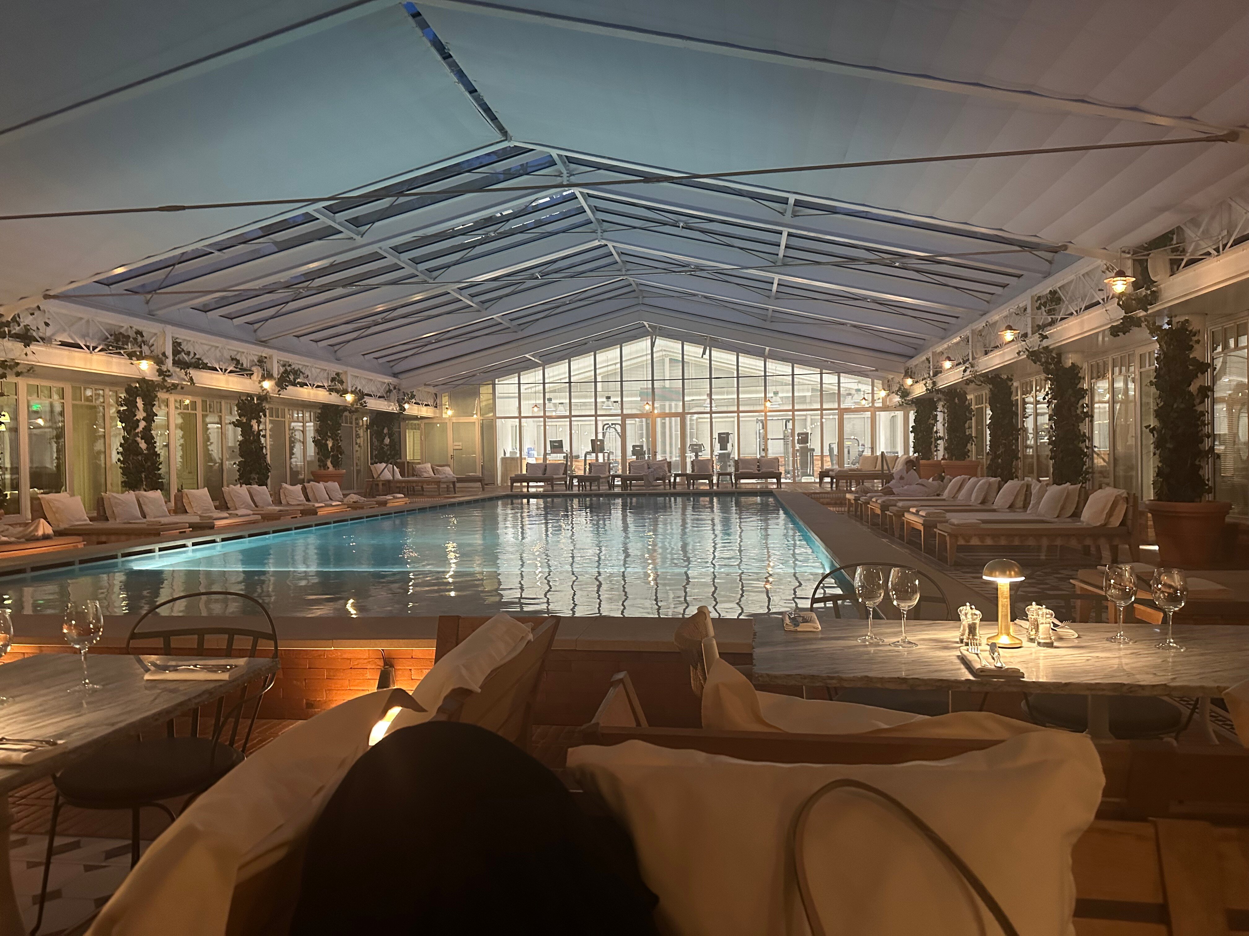 Hôtel Ha(a)ïtza Pyla sur Mer-泳池