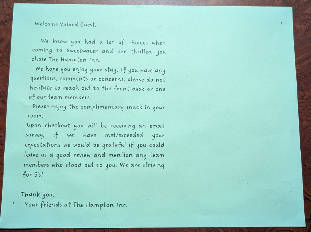 Hampton Inn Sweetwater主图