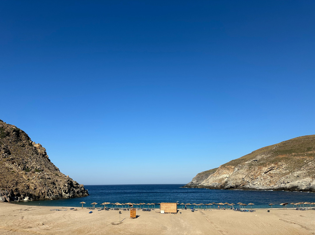 Zorkos Beach-安德罗斯必去景点