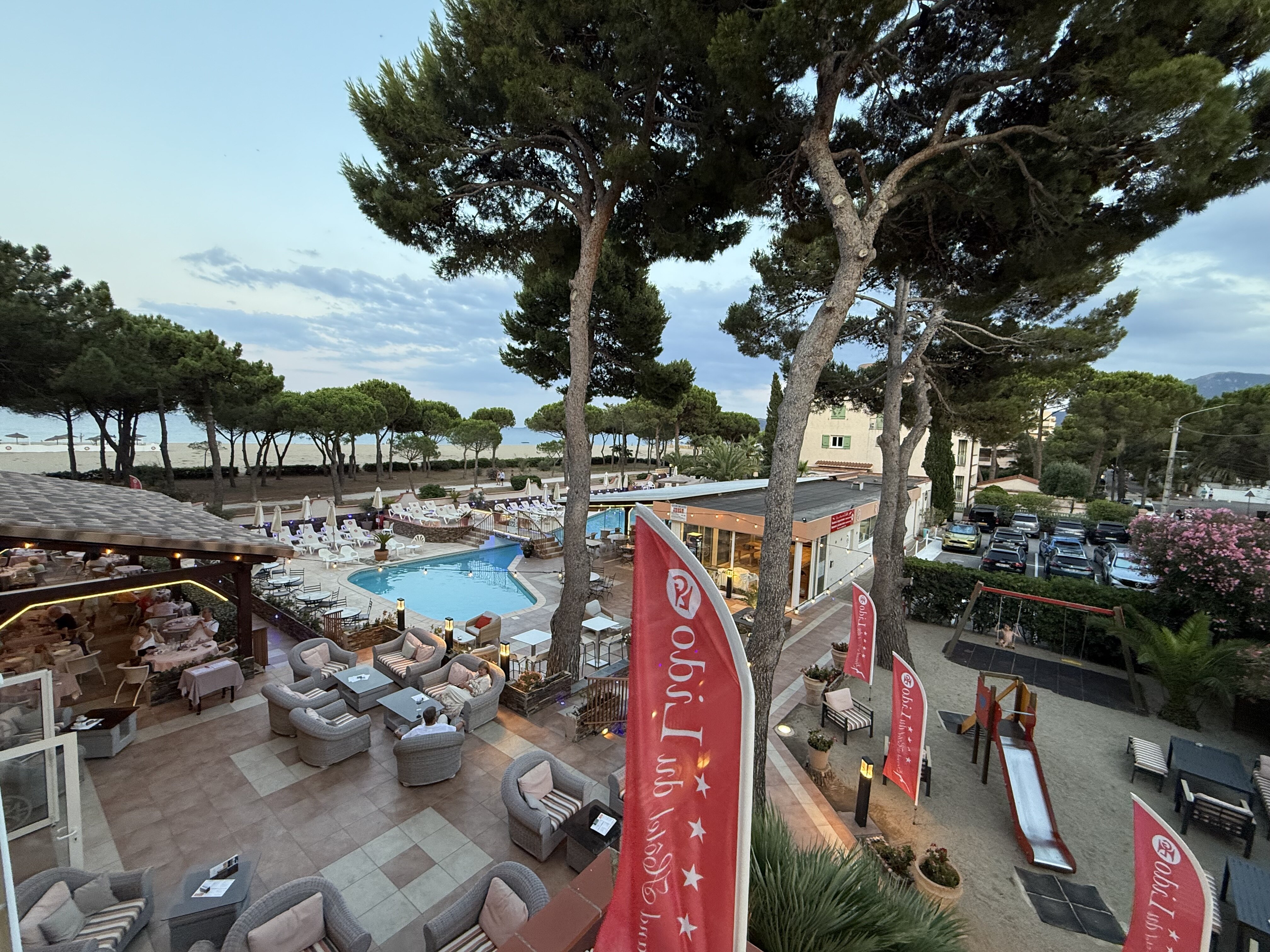 Grand  Hôtel  Du Lido-酒店景观