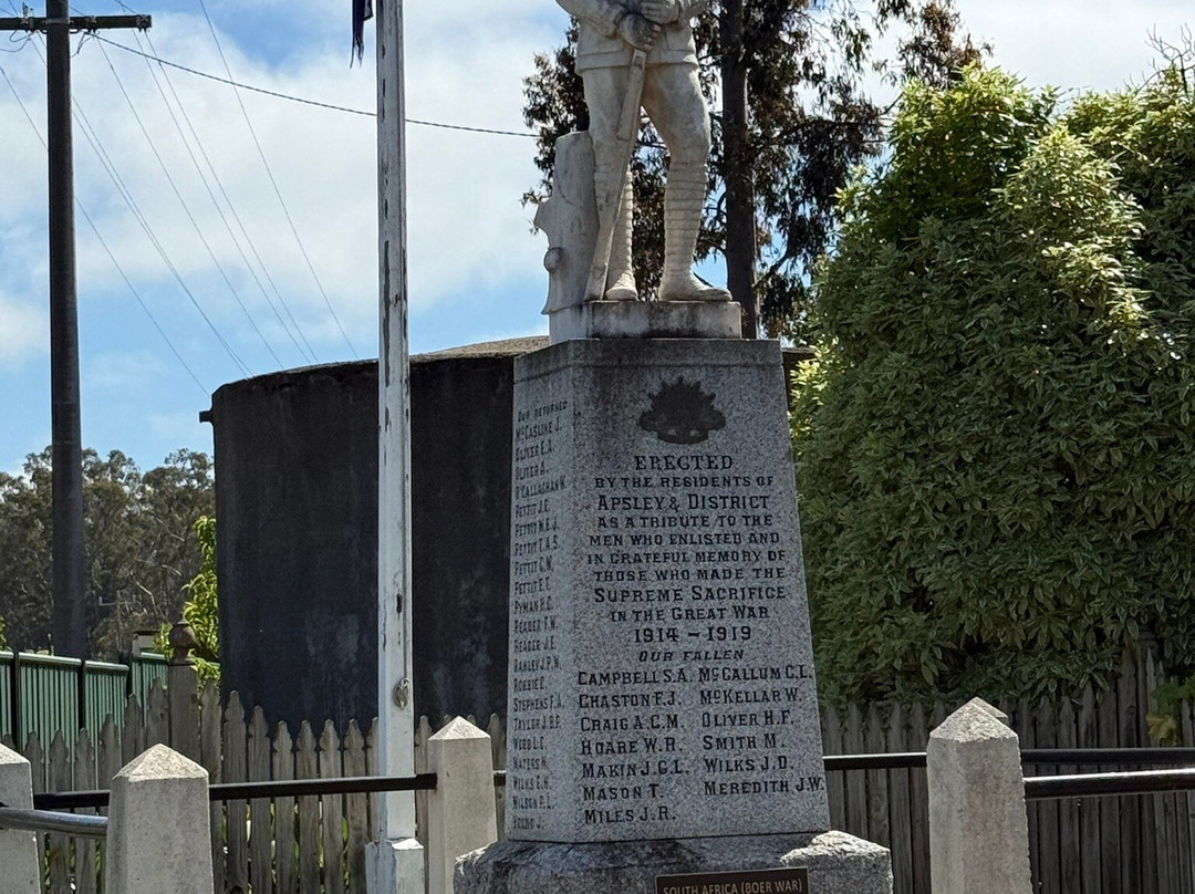 Apsley War Memorial Park-Apsley必去景点