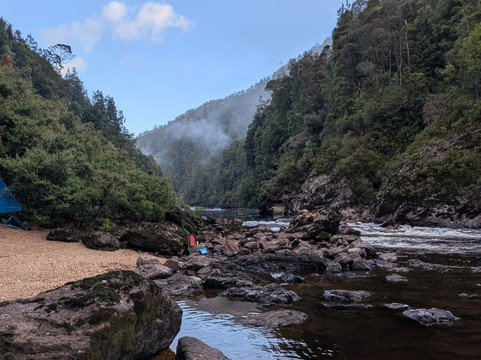 Franklin River Rafting-霍巴特必去景点