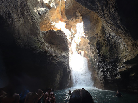 La Leona Waterfall Costa Rica-Curubande必去景点