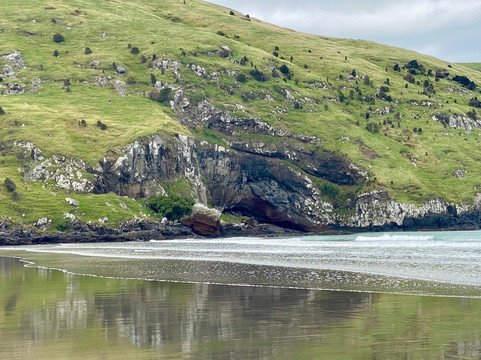 Akaroa's Eastern Bays Scenic Mail Run-阿卡罗阿必去景点