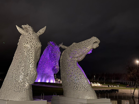 The Kelpies & The Helix-福尔柯克必去景点