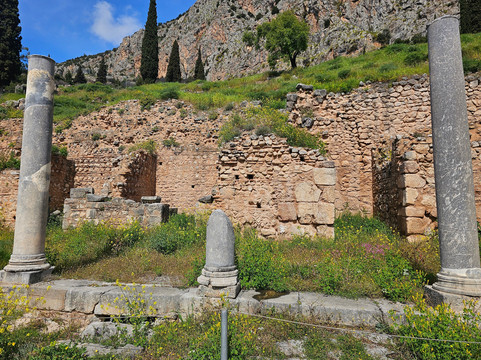 Temple of Apollo-德尔斐必去景点