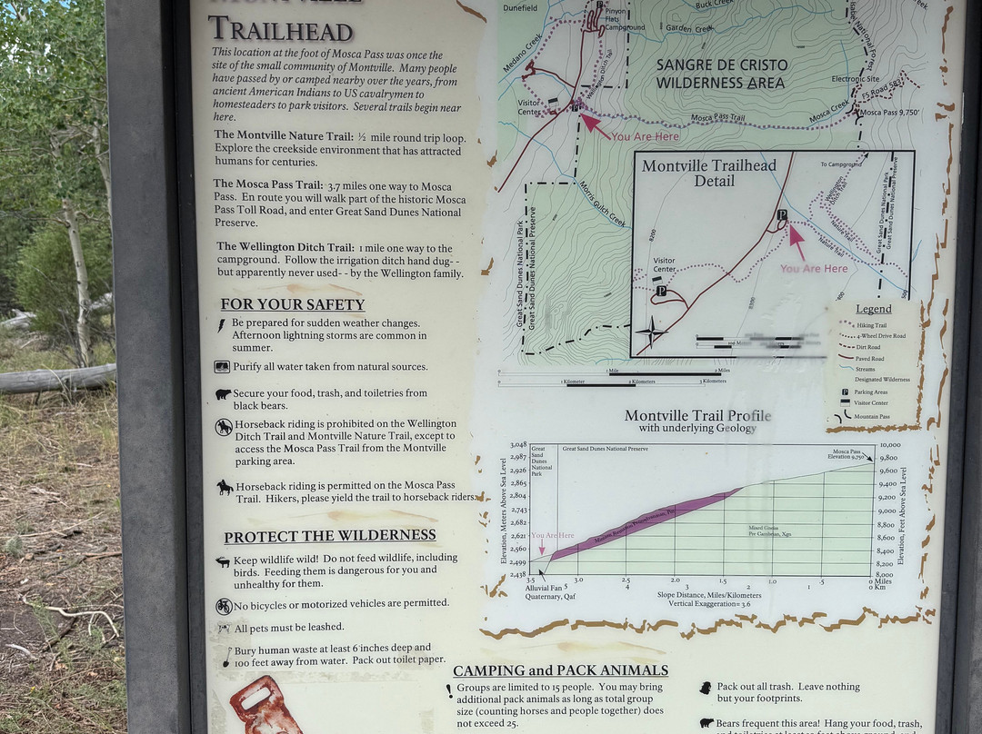 Great Sand Dunes National Park and Preserve-Mosca必去景点
