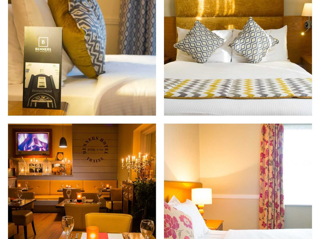 特拉利酒店住宿-Tralee Benners Hotel