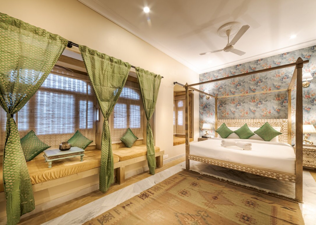 杰伊瑟尔梅尔酒店住宿-Hotel Jasmin Haveli