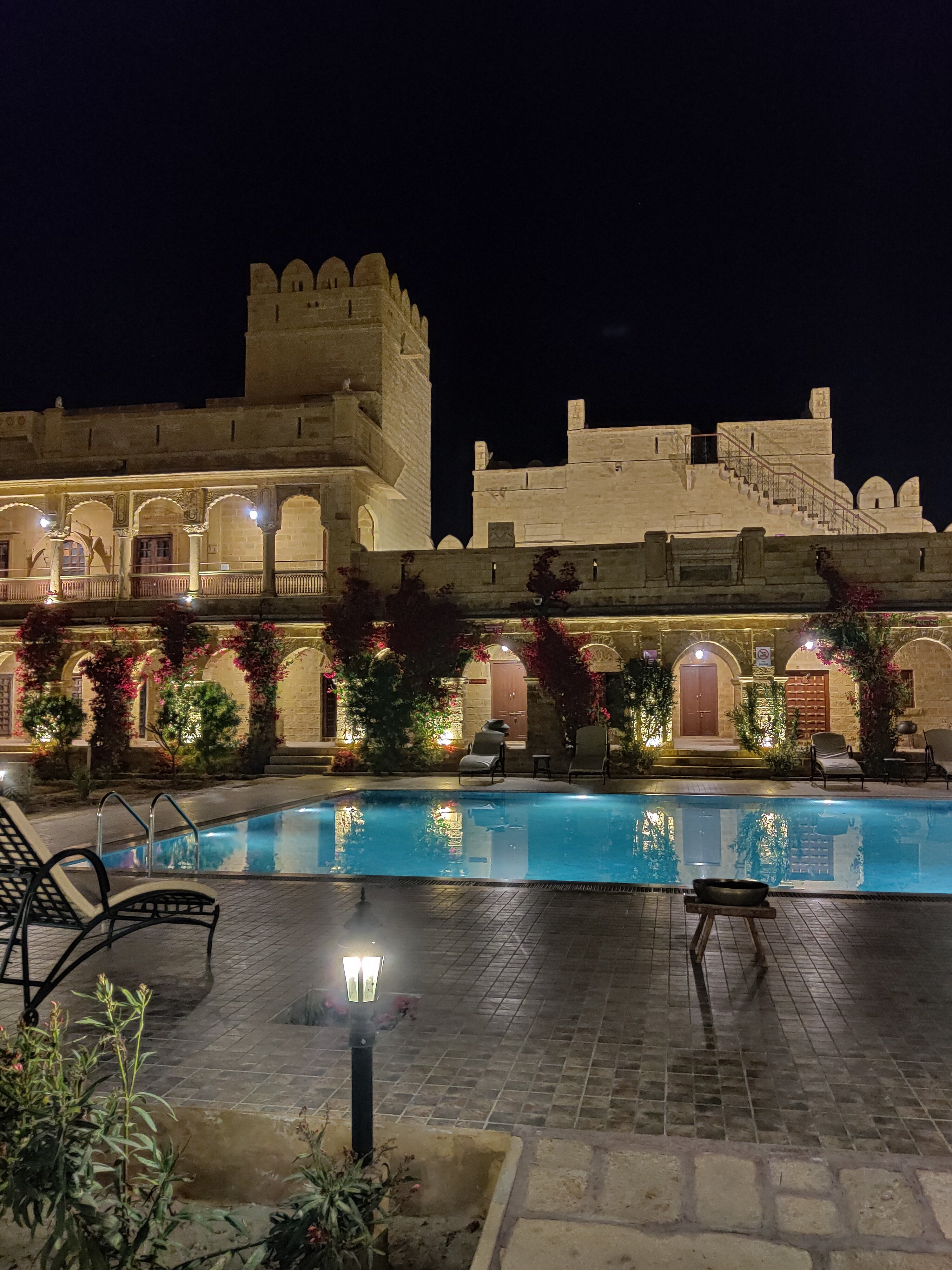 Welcomheritage Mohangarh Fort-泳池