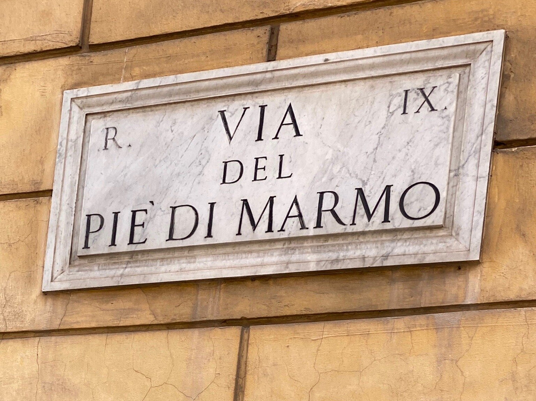 Via del Pie di Marmo景点图片