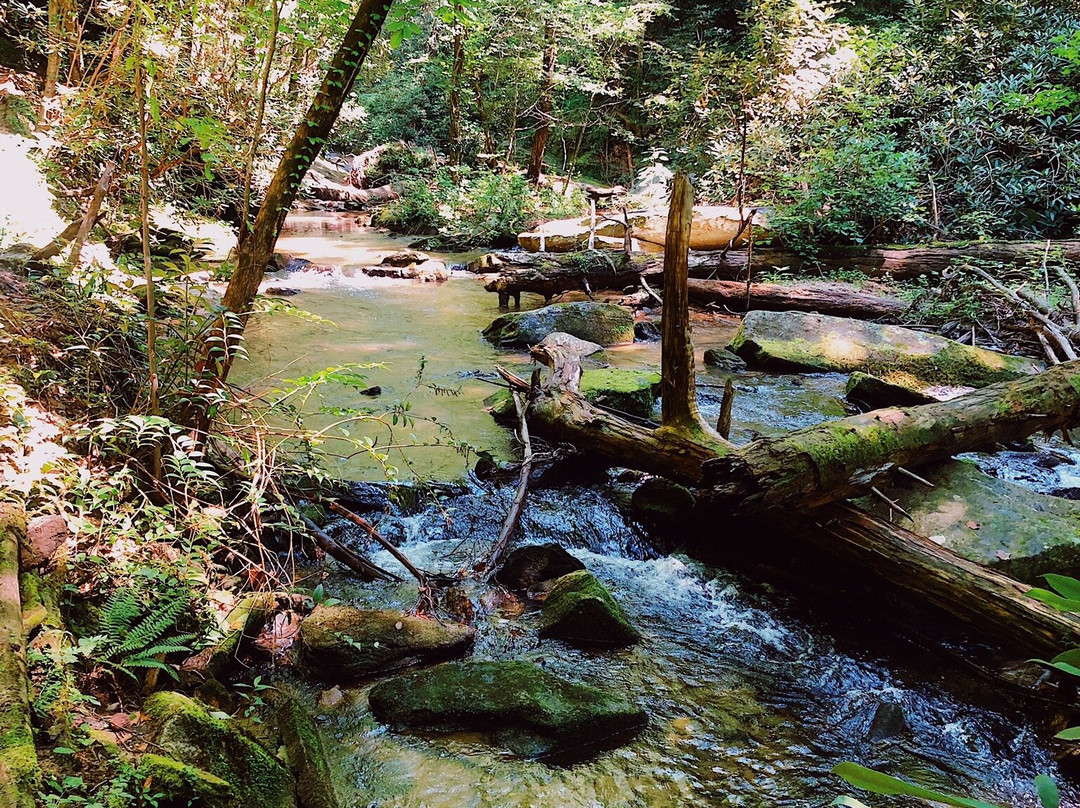 Twin Falls/Eastatoe Falls-Sunset必去景点