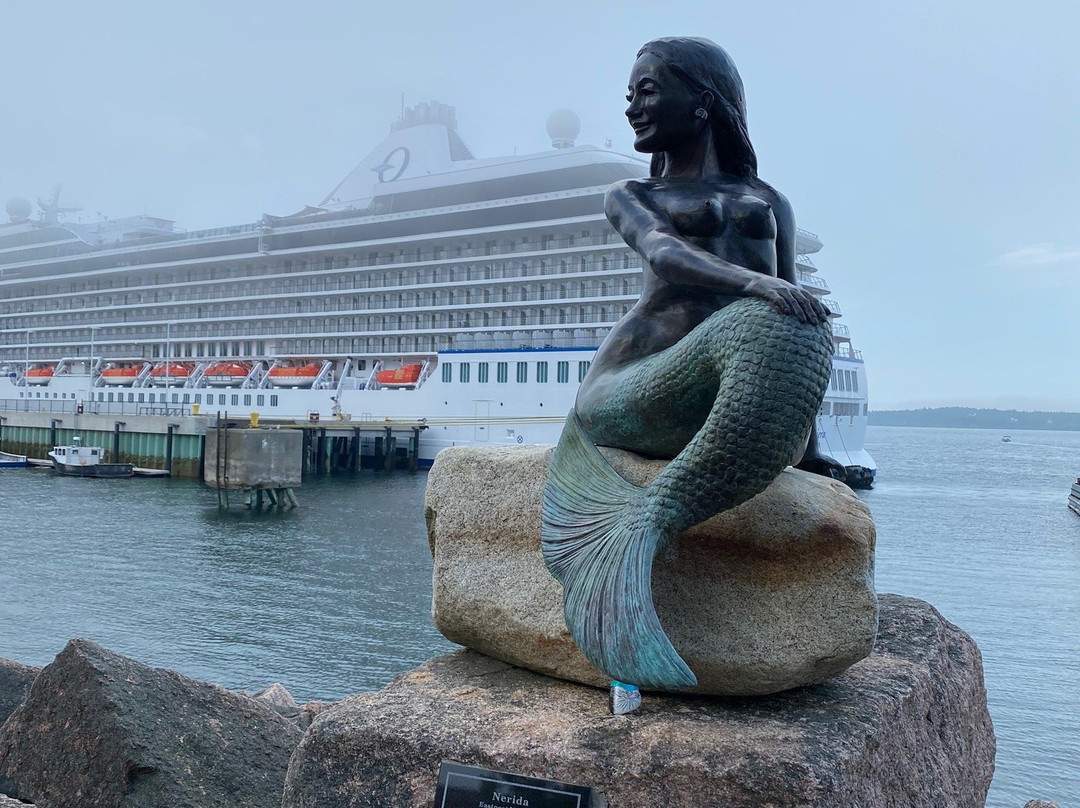 The Mermaid -  a bronze statue by Richard Klyver景点图片
