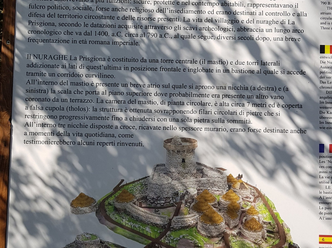 Nuraghe la Prisgiona-Arzachena必去景点