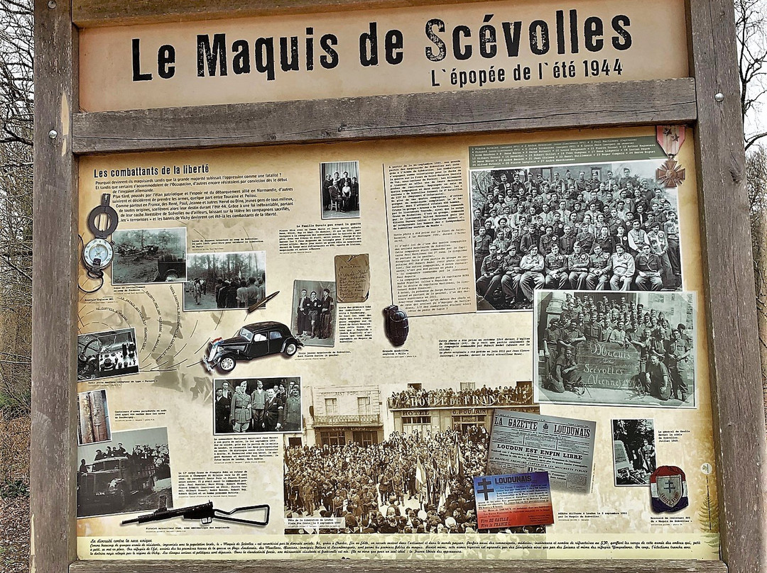 Stele du Maquis de Scevolles-Loudun必去景点