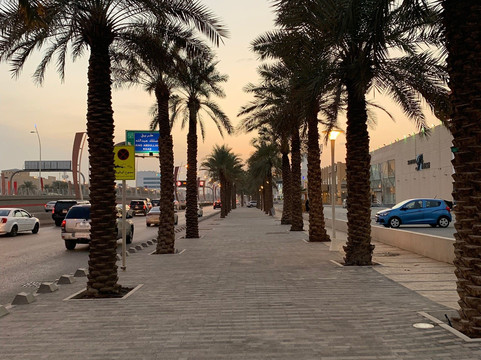 King Abdullah Road Walk-利雅德必去景点