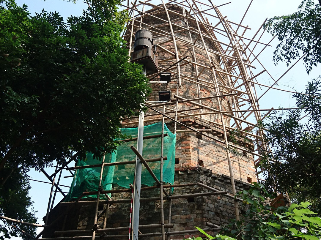 象鼻山普贤塔景点图片