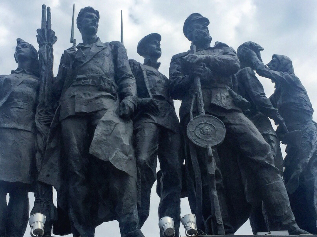 Monument to the Heroic Defenders of Leningrad soldiers of the 55th Army of the Leningrad Front景点图片