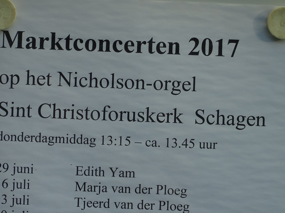 Rijksmonument St. Cristofoorkerk Schagen uit 1881-1883景点图片