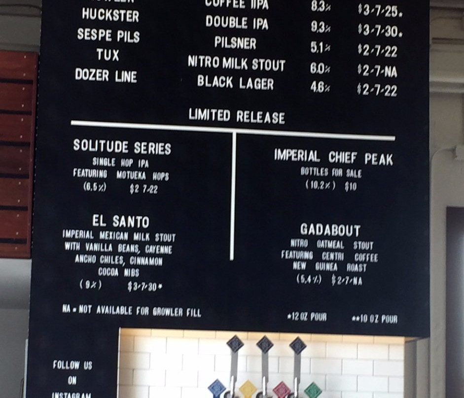 Topa Topa Brewing-圣巴巴拉必去景点