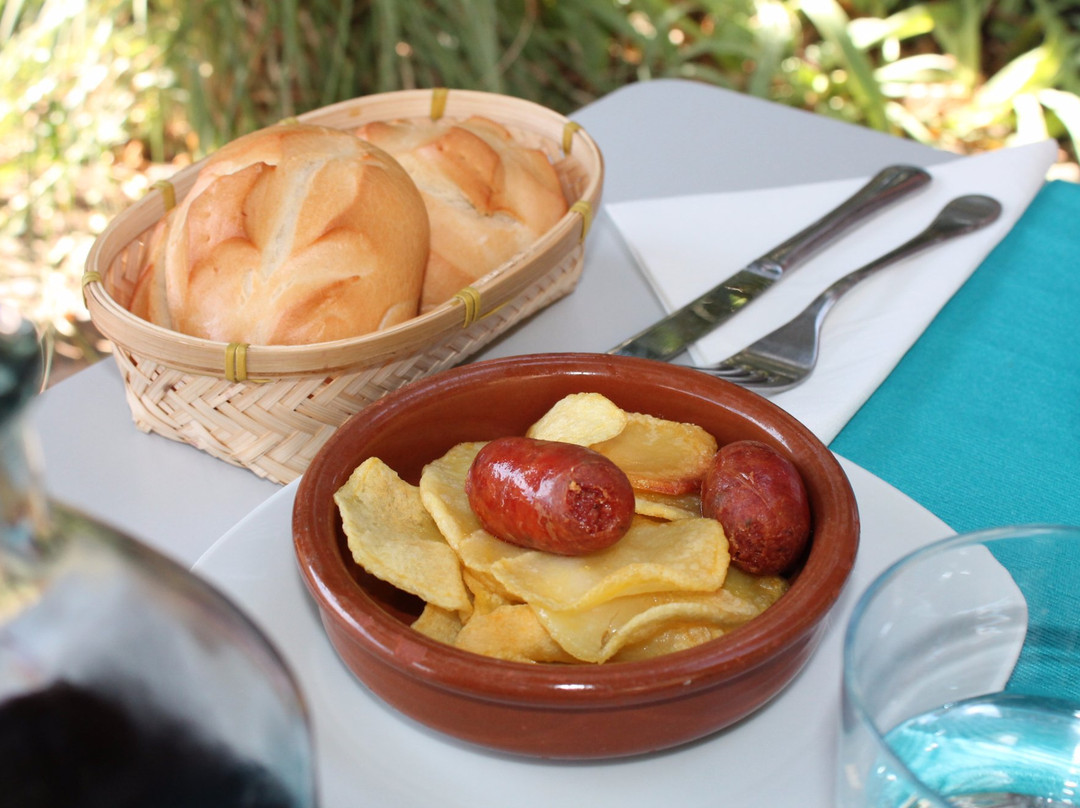 Patones de Arriba餐馆和美食-El jardin del poleo