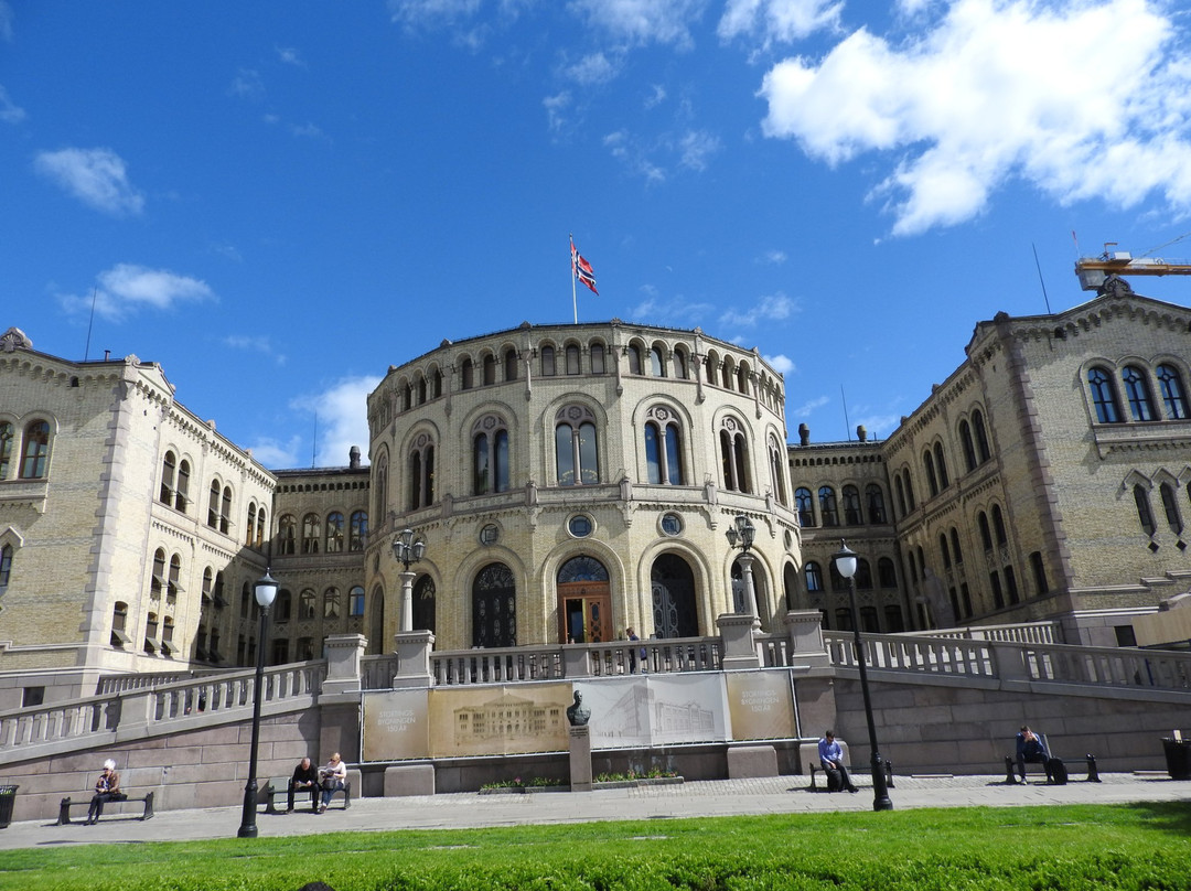 挪威议会景点图片