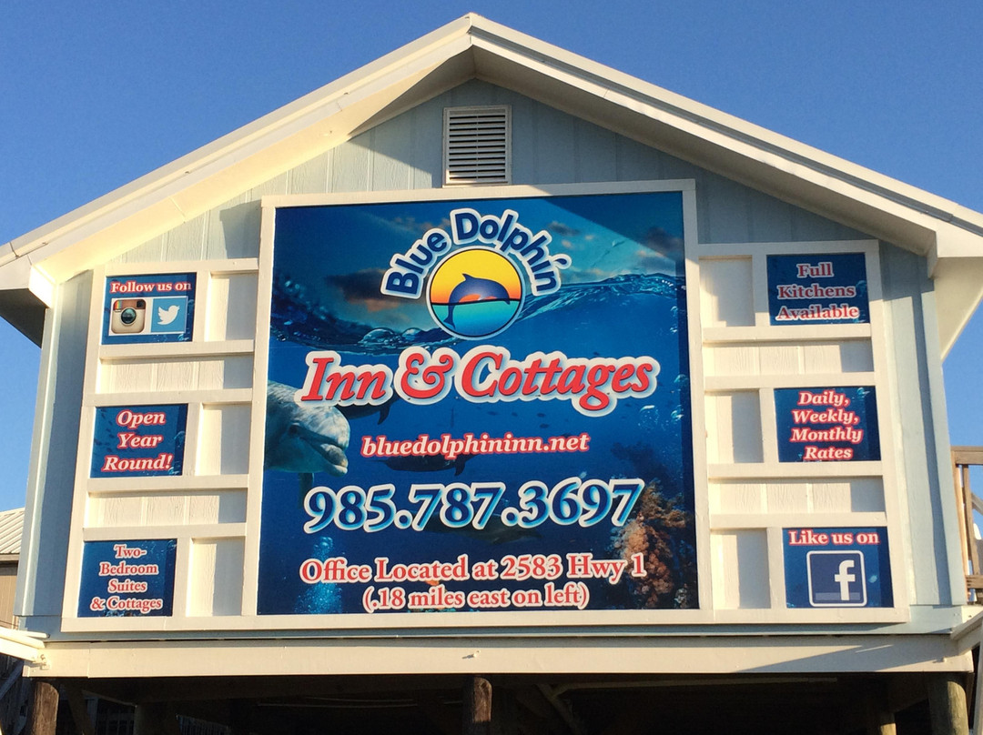 Buras酒店住宿-Blue Dolphin Inn and Cottages