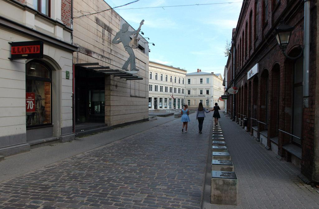 Latvian Musicians’ Walk of Fame-Liepaja必去景点
