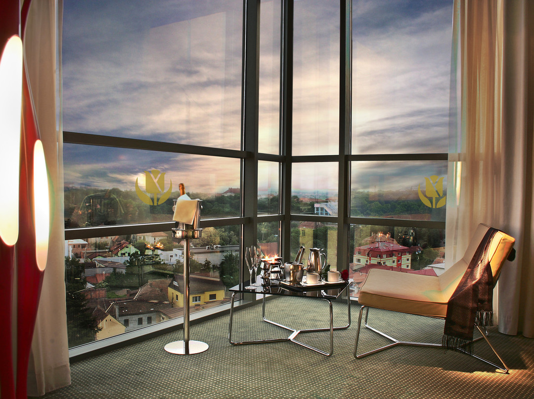 锡比乌酒店住宿-Golden Tulip Ana Tower Sibiu