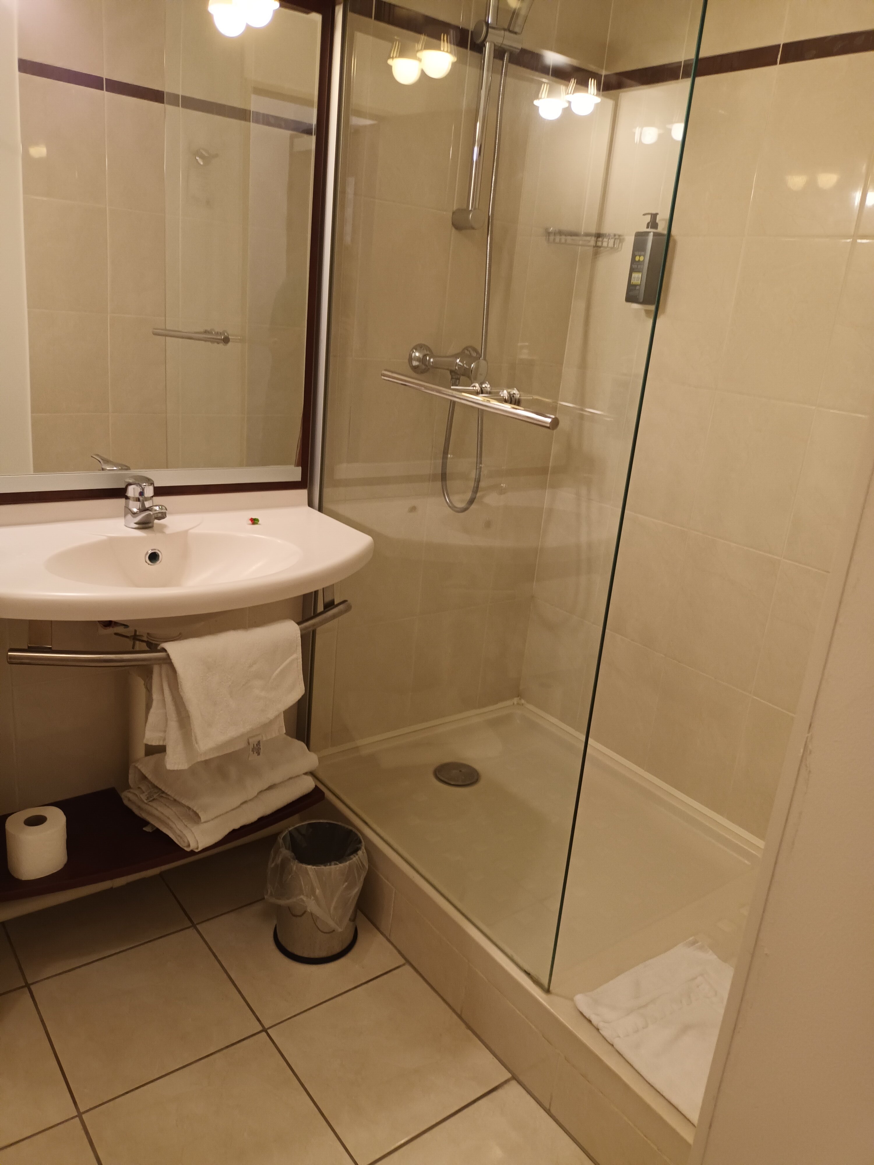 Brit Hotel Chateaudun-浴室
