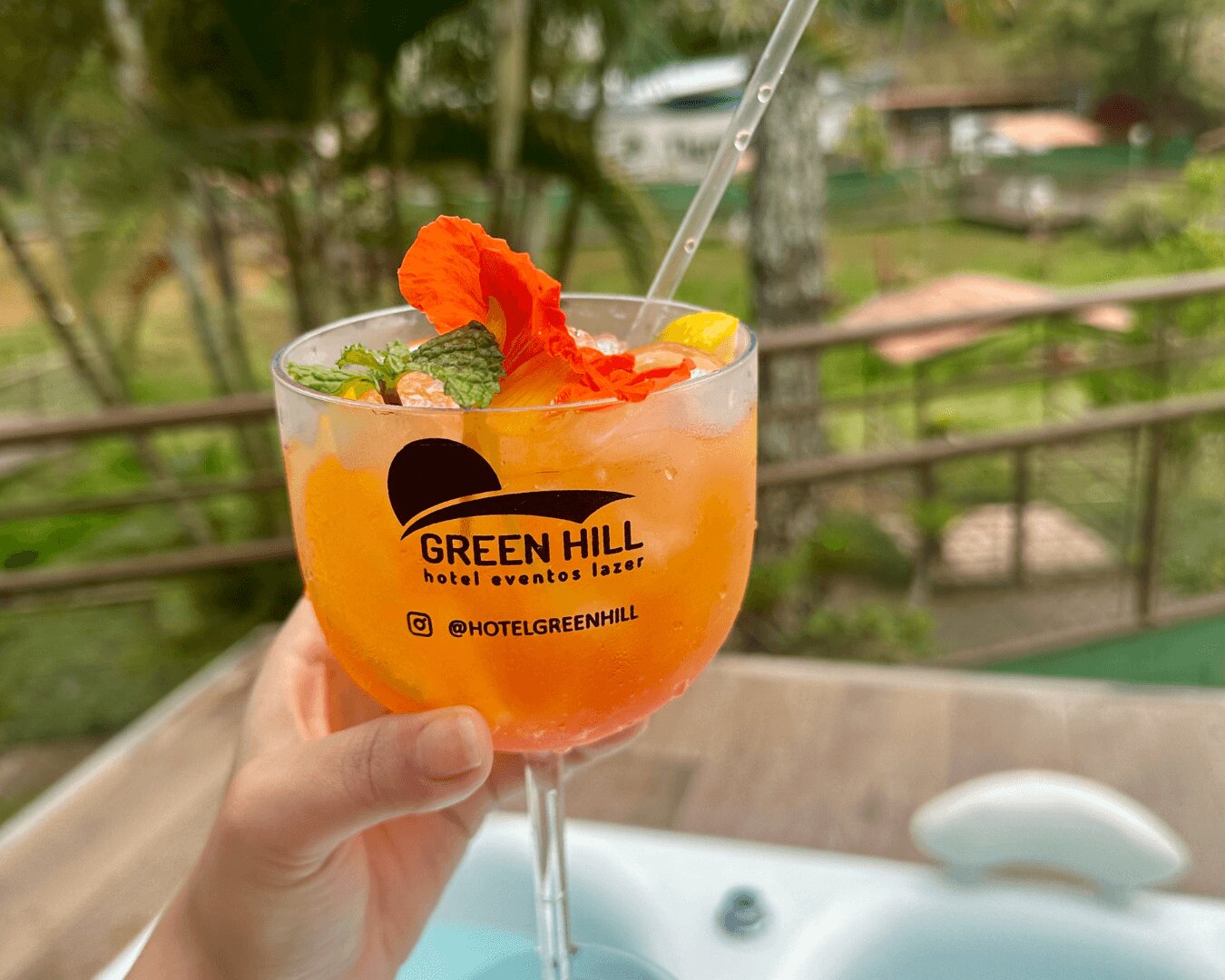 Hotel Green Hill-泳池