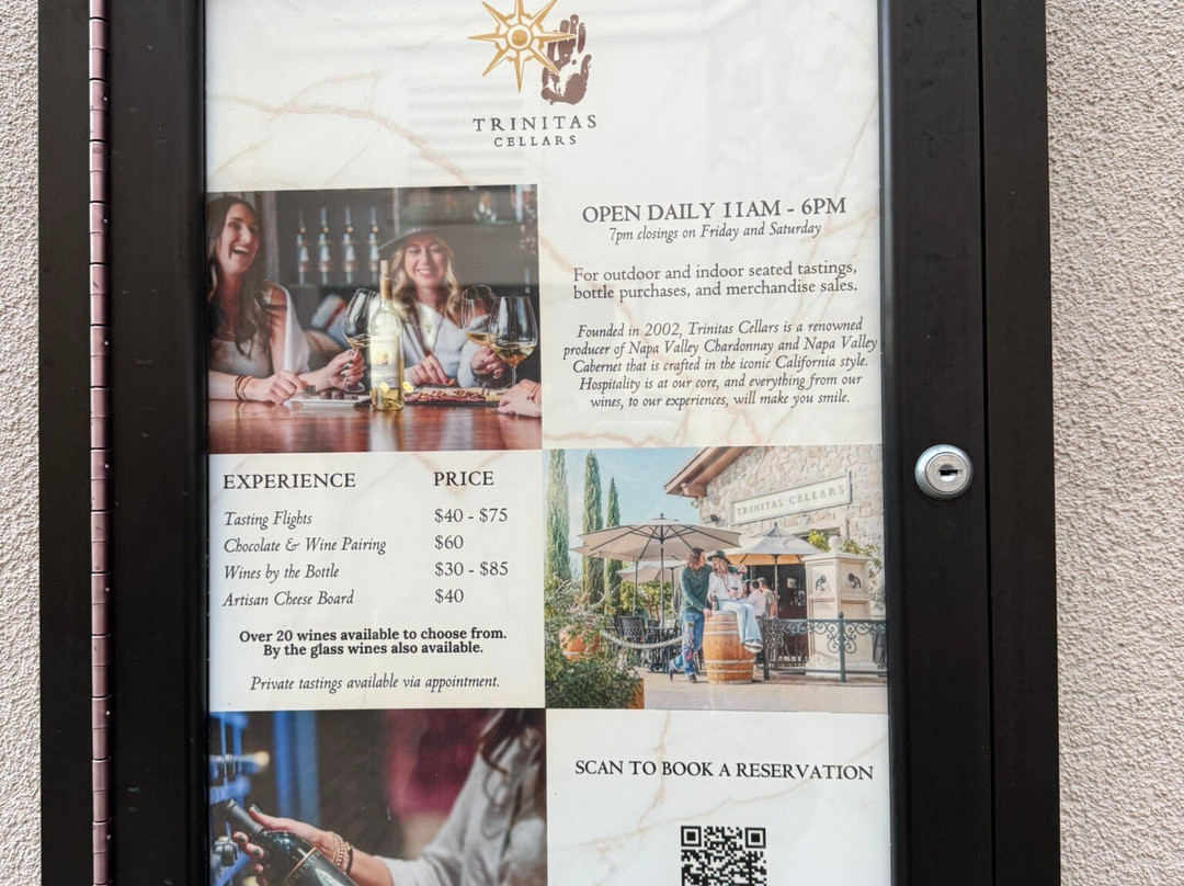 Trinitas Cellars-纳帕必去景点