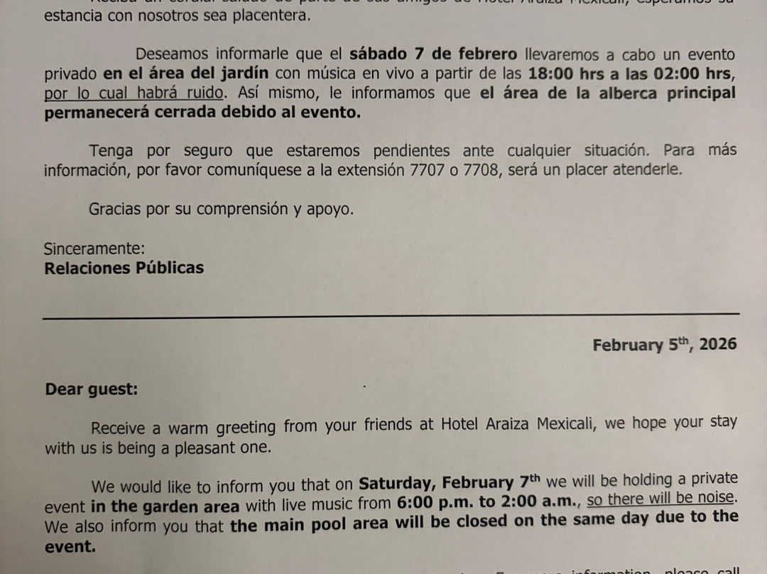 阿莱莎墨西卡利酒店主图