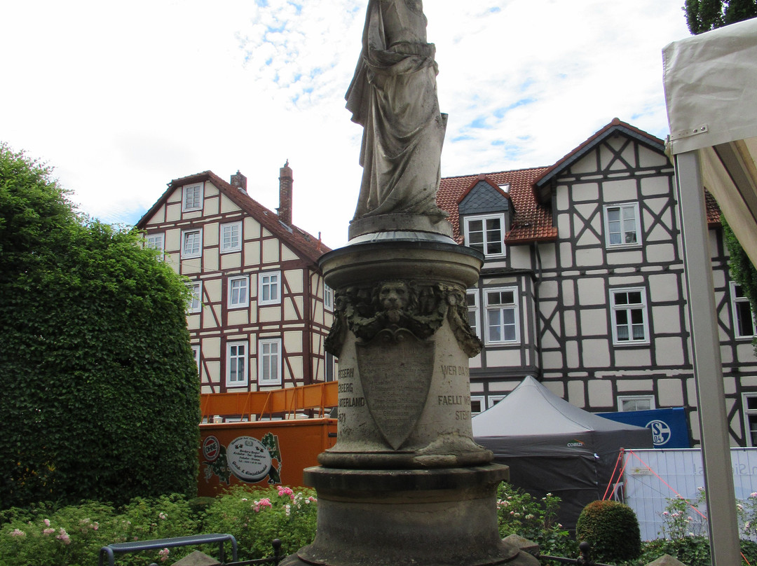 Waldeccia Siegesstatue Aus Der Kaiserzeit-Korbach必去景点