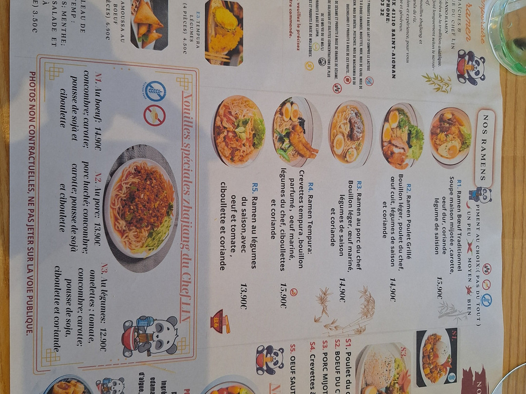 Sando ramen
