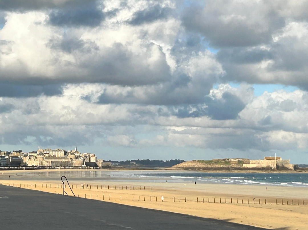 Grande Plage du Sillon-圣马洛必去景点