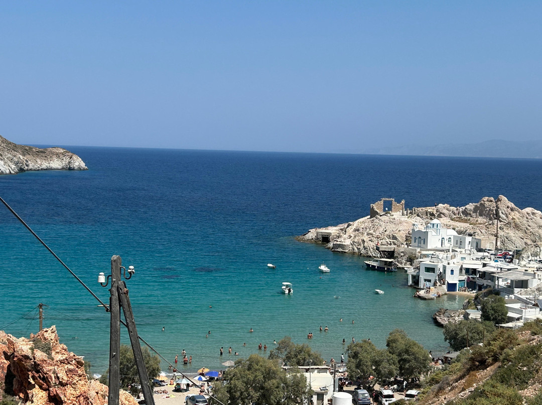 Firopotamos Beach-米洛斯岛必去景点