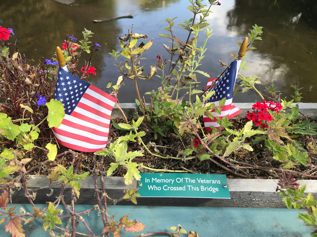 Old Drake Hill Flower Bridge-锡姆斯伯里必去景点