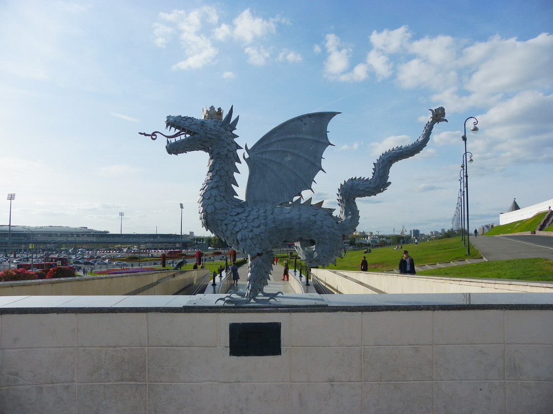 Monument Dragon Zilant-喀山必去景点