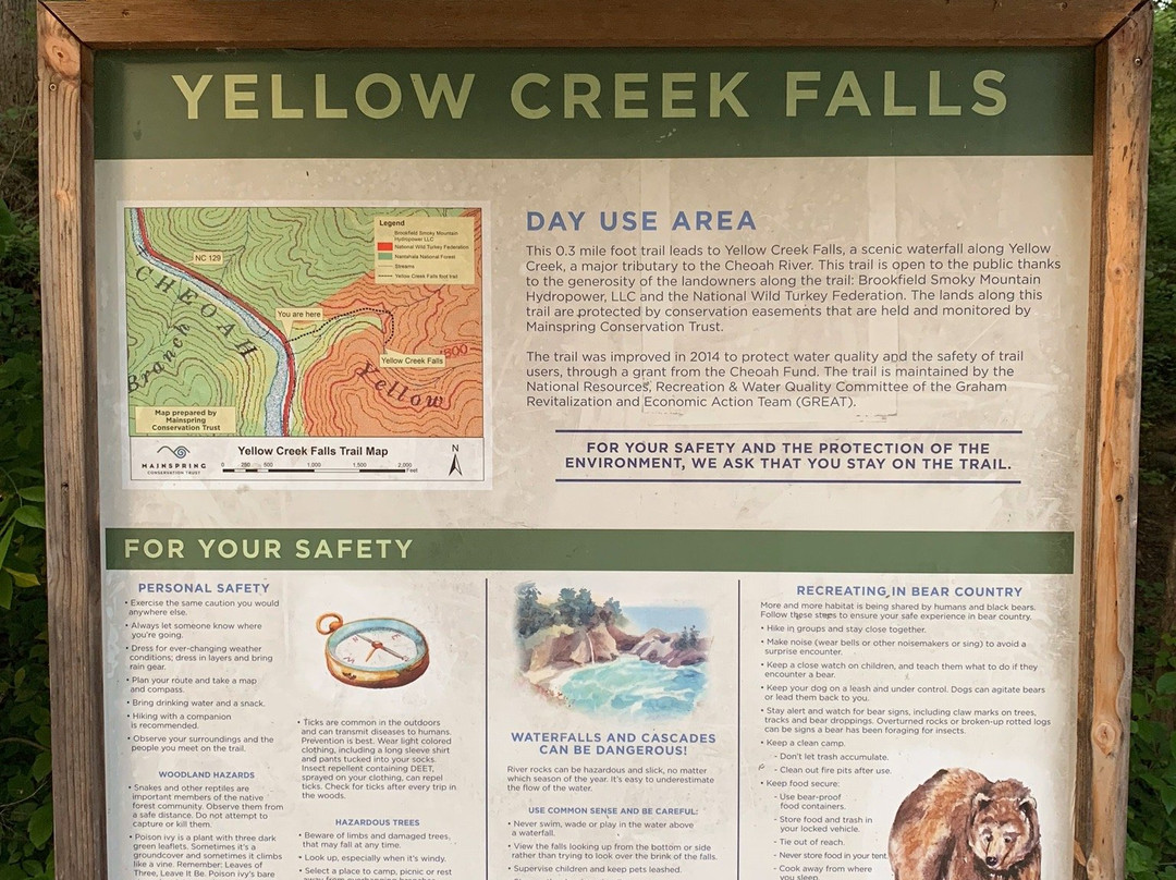 Yellow Creek Falls-罗宾斯维尔必去景点