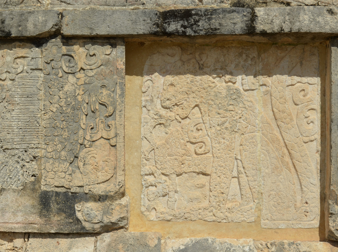 Plataforma de las Aguilas y los Jaguares-奇琴伊察必去景点