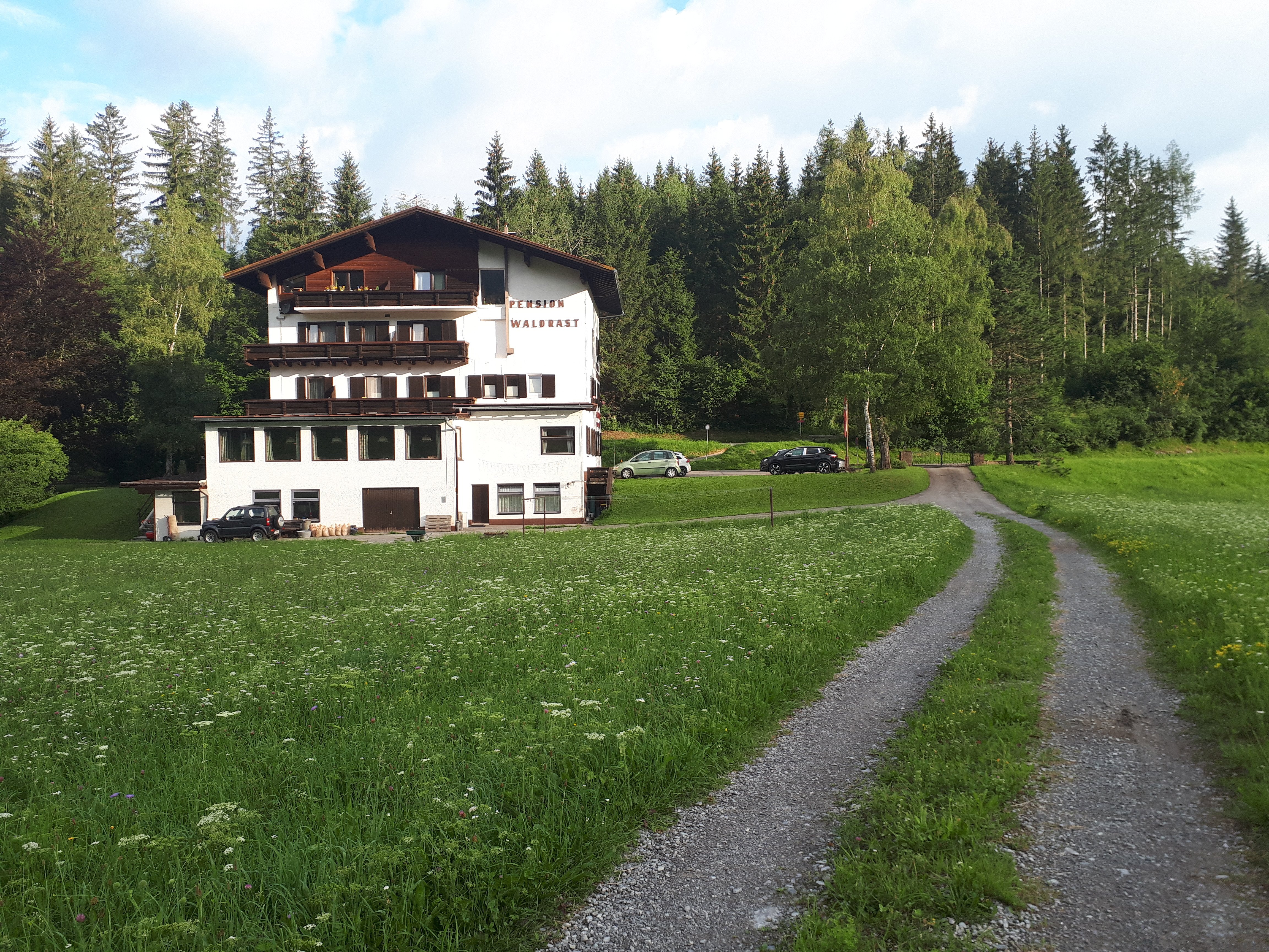 Pension Garni Waldrast-浴室