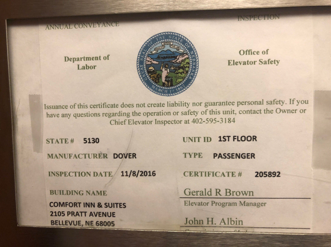 Comfort Inn & Suites Bellevue - Omaha Offutt AFB主图