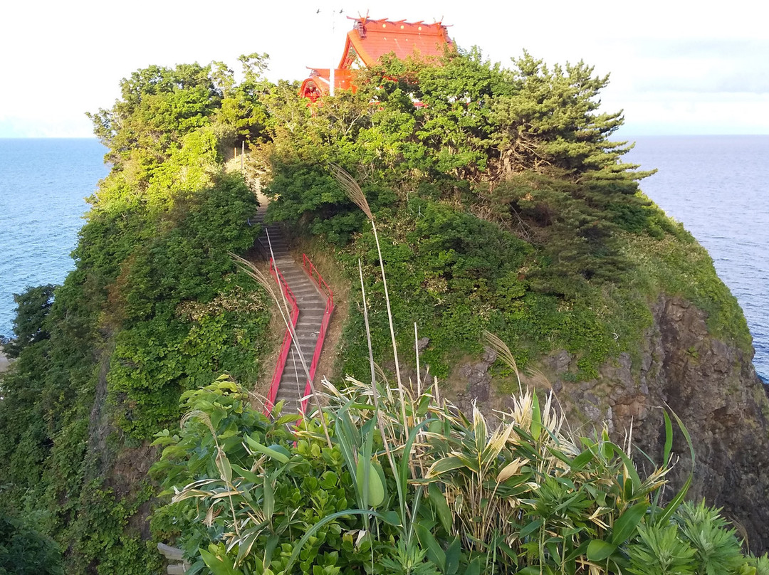 Miyatsu Bentengu Shrine-奥尻町必去景点
